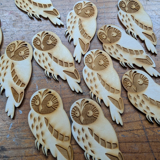 Laser Cutting Owls