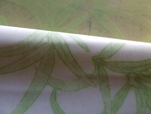 Printing from leaves