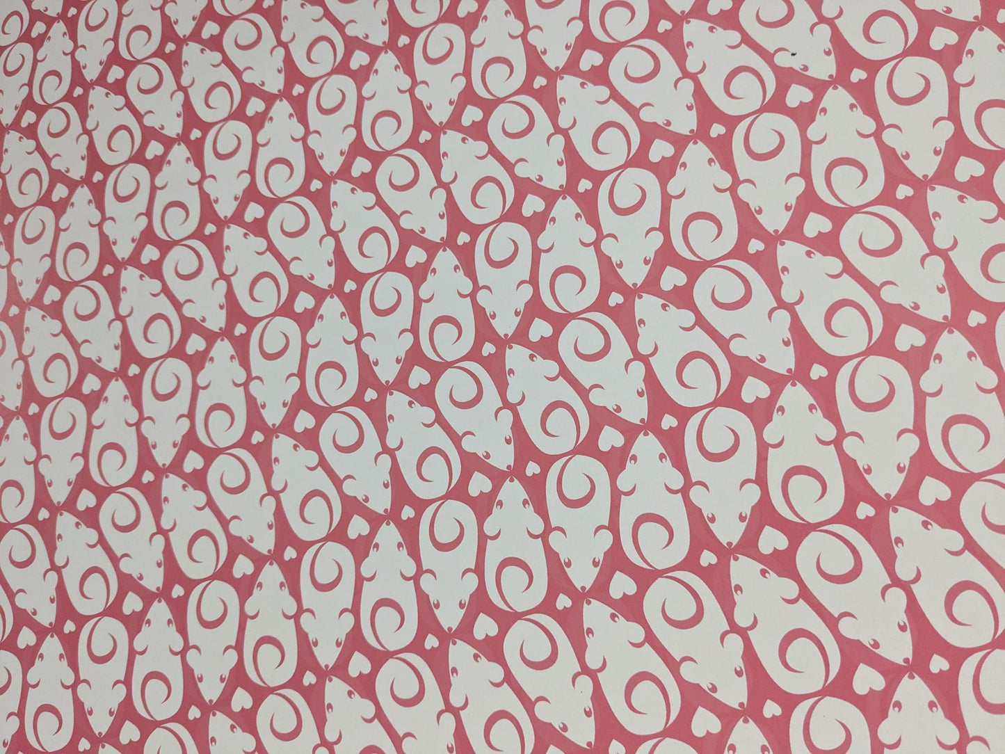 Sugar Mice and Love Hearts Fabric and Wallpaper
