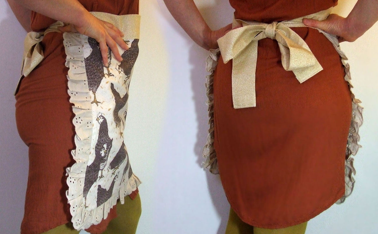 Free Half Apron Tutorial