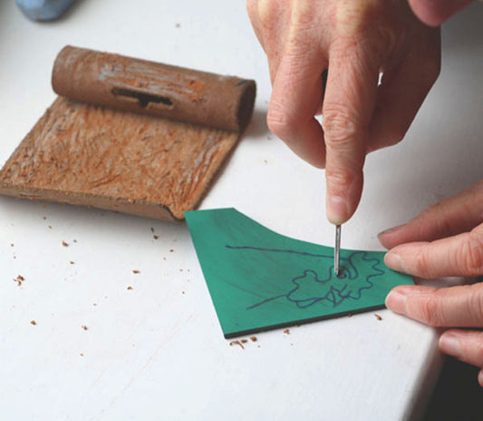 How to cut out a linocut
