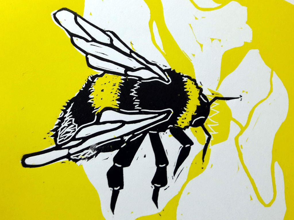 Cutting Out Bumble Bees