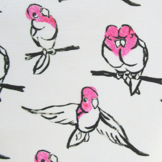 Valentine Lovebird Fabric