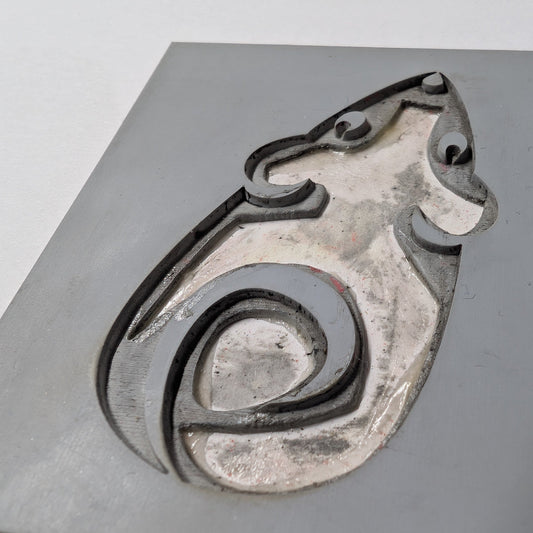 Laser cutting rubber block