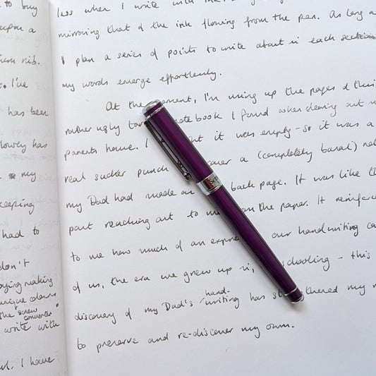 Reconnecting with my Handwriting