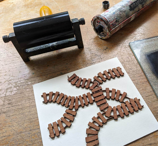 Using a Laser Cutter to Create a Woodcut