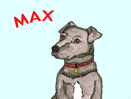 Max the Terrier Sketchbook