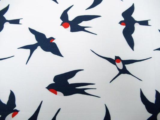 Minimalist Flying Swallows