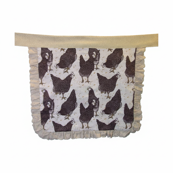 Apron on white square background uncropped