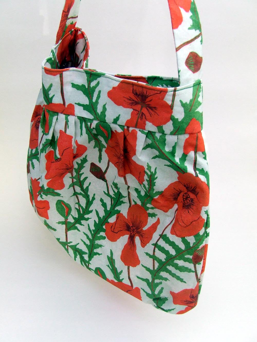 Bag in Poppy Pattern Fabric