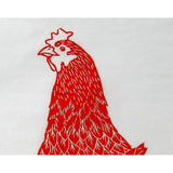 Hen Looking Back