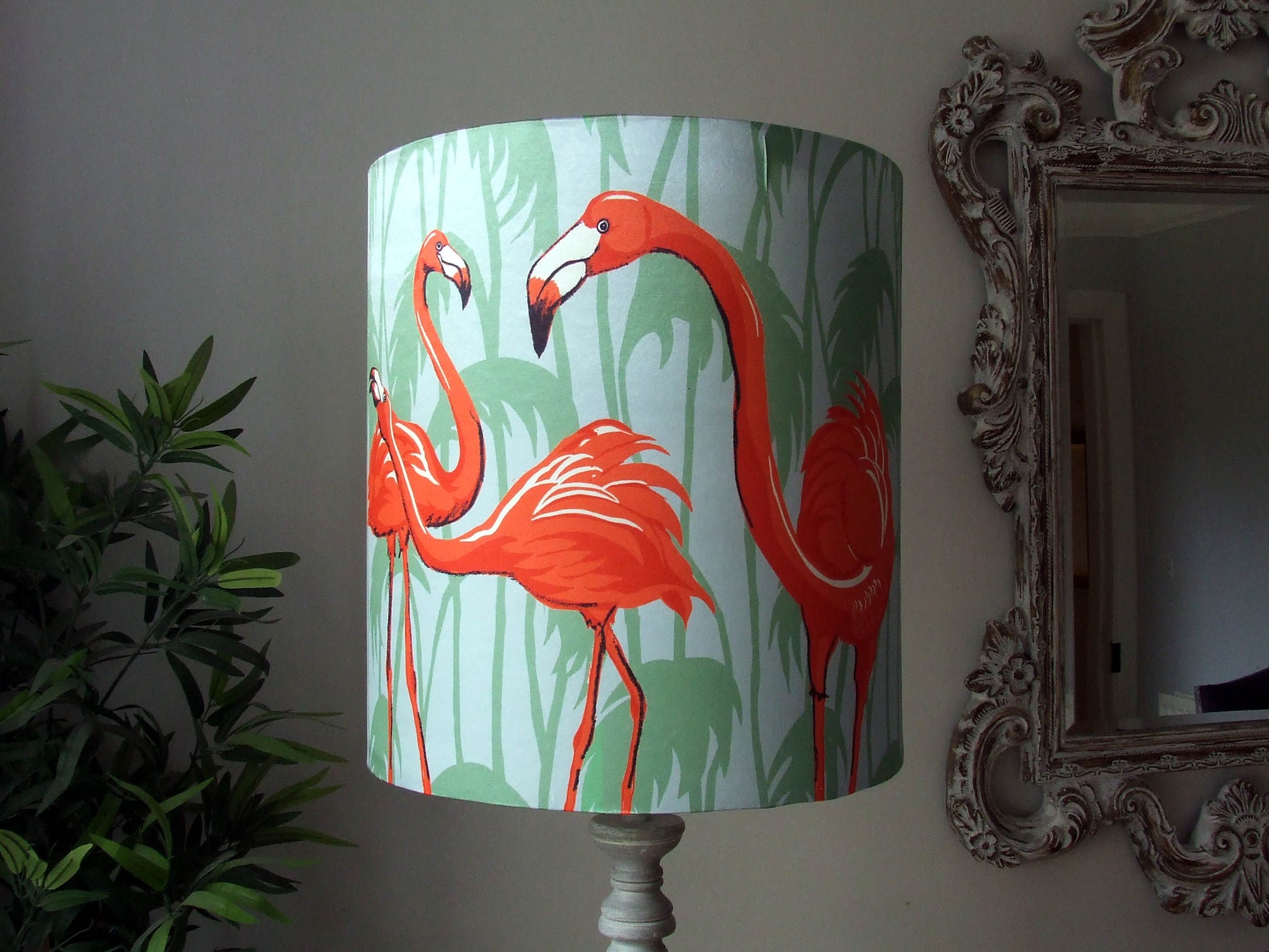 flamingo lampshade