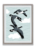 Canadian Geese Statement Print