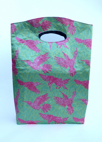 Pink Hummingbird Fabric