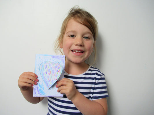Simple 3D Heart Card