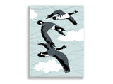 Canadian Geese Statement Print