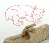 Baby Bear Handmade Print